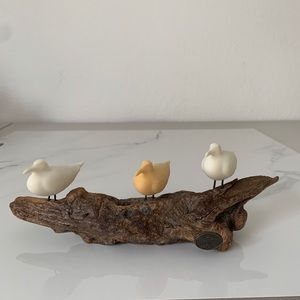 Vintage MCM John Perry  Seagull Wood Art Sculpture